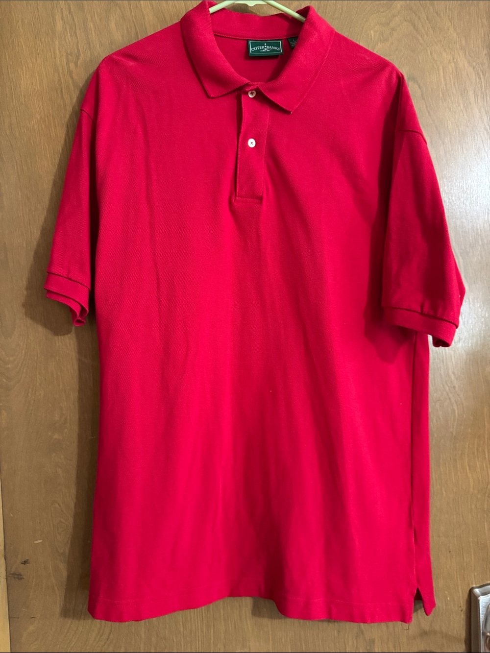 Outer Banks Men's Red Short-Sleeve Polo